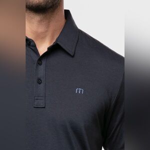 TravisMathew The Zinna Polo - Vintage Indigo. XXL